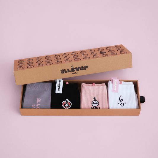 ALLOVER BABIES SOCKS BOXSET (4 Pairs)