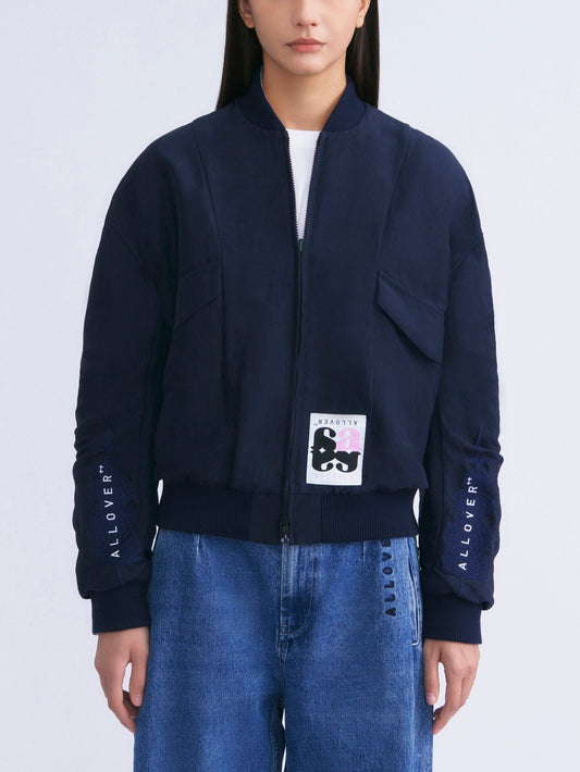 Monogram Reversible Bumper Jacket