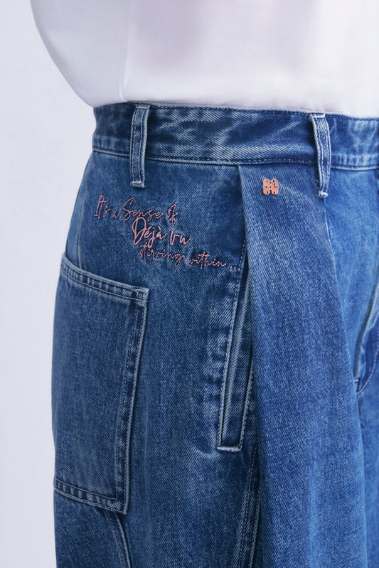 Monogram Denim Jeans