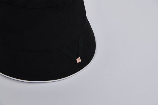 ALLOVER Embossed Hat (Black)