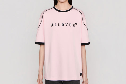 ALLOVER Two-Toned Tee (Pink)