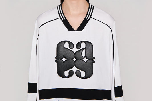 Magically Reappears Two-Toned Hockey Tee (White)