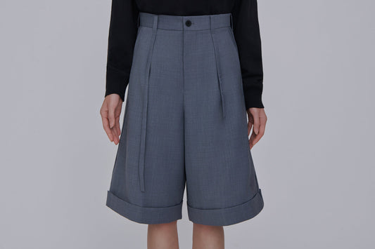 ALLOVER Extended Loops Shorts (Grey)