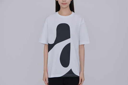 ALLOVER Magnified Tee (White)