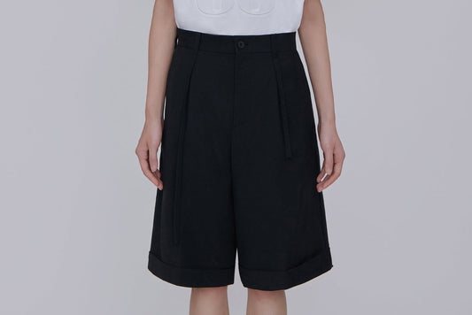 ALLOVER Extended Loops Shorts (Black)