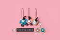 Alobie & Friends Magnetic Charm Set